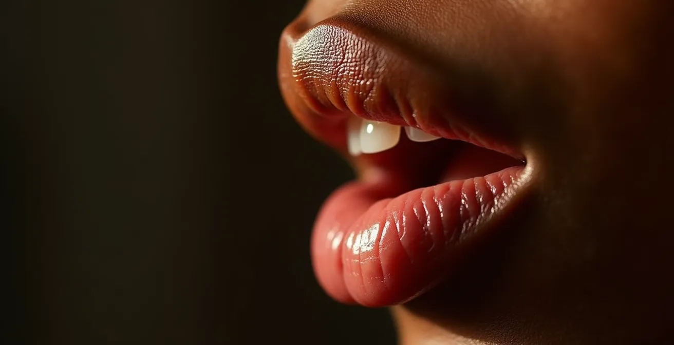 Représentation visuelle abstraite des ondes sonores du parler créole de Cilaos